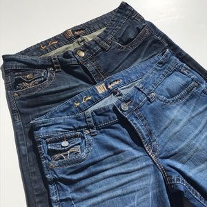 KUT (BUNDLE 2) ‘So Low’ Kate Lowrise Bootcut size 10